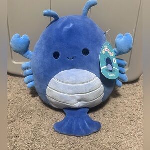 8 or 9 inch Lobert NWT Squishmallow